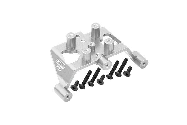 Aluminum 7075-T6 Rear Swing Arm Pull Rod Bracket For Tamiya 1:10 R/C 58719 BBX BB-01 Upgrade Parts - Silver