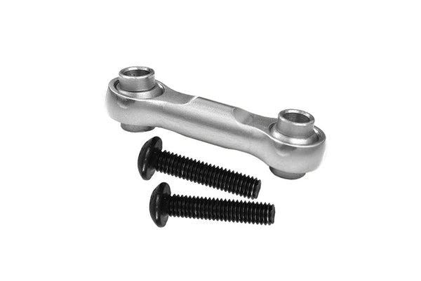 Aluminum 7075 Alloy Steering Drag Link For Losi 1/10 Baja Rey 4WD Desert Truck-LOS03008 Upgrade Parts - Silver