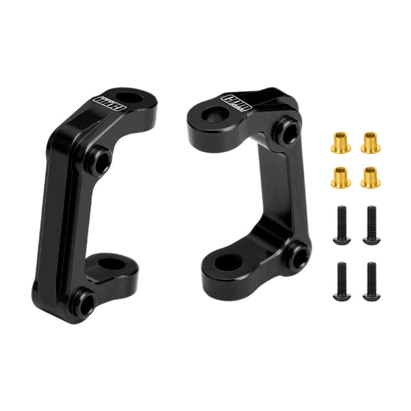 Aluminum 7075-T6 Alloy Front C-Hubs For Tamiya 1:10 DT-04 R/C Fighter NXGEN-58741 Upgrades - Black
