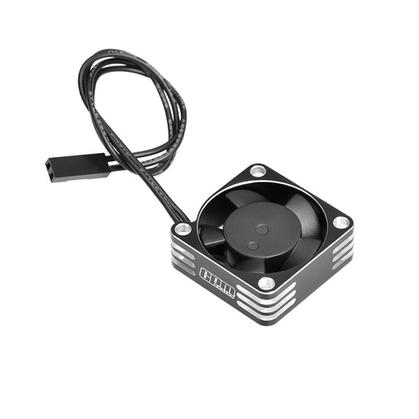 Aluminum 6061-T6 Alloy Metal Frame Waterproof Cooling Fan 30X10mm High Speed 28000RPM For R/C Car and Truck Upgrade Parts