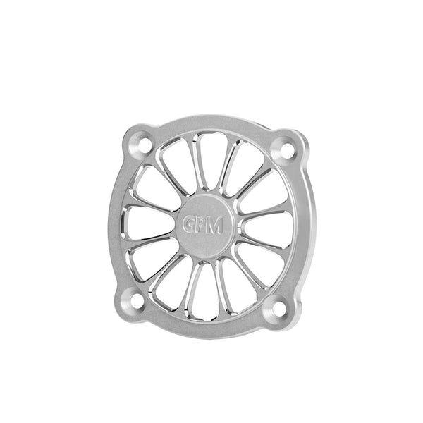 Aluminum 7075-T6 Alloy RC Cooling Fan Cover 40X40mm (3mm Hole Spacing) - Silver