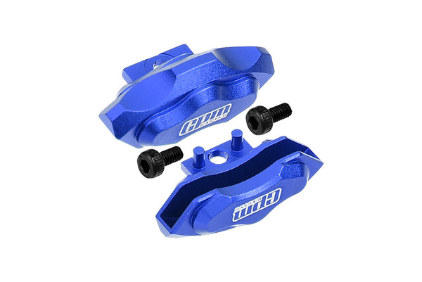 Aluminum Front Or Rear Brake Caliper For 1/10 Traxxas Ford GT 4-Tec 2.0 83056-4 / 4-Tec 3.0 93054-4 - 1Pr Set Blue