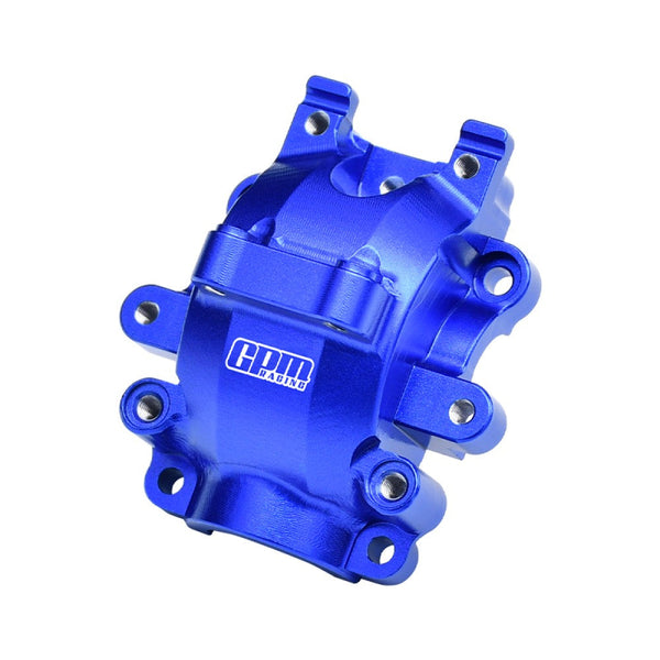 Aluminum 7075 Alloy Front Differential Housing For Traxxas 1:10 Ford GT 4-TEC 2.0 / 4-TEC 3.0 Corvette Stingray / Factory Five 1933 Hot Rod Coupe / Toyota GR Supra GT4 - Blue