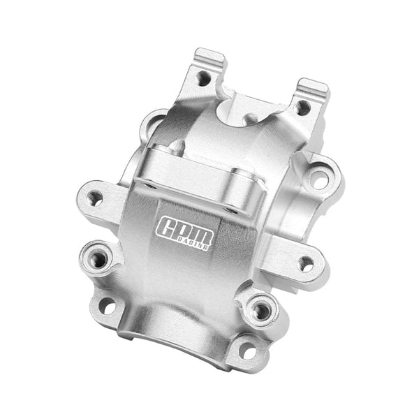 Aluminum 7075 Alloy Front Differential Housing For Traxxas 1:10 Ford GT 4-TEC 2.0 / 4-TEC 3.0 Corvette Stingray / Factory Five 1933 Hot Rod Coupe / Toyota GR Supra GT4 - Silver
