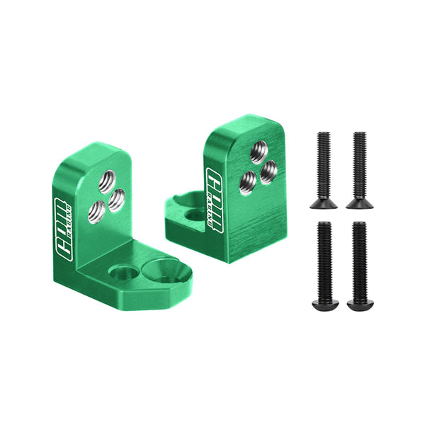 Aluminum 7075-T6 Alloy New Design Adjustable Rear Shock Mount For Vanquish 1/10 H10 Optic Yokohama Sparco RTR Rock Crawler Upgrades - Green
