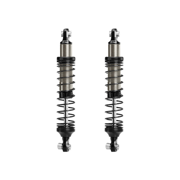 6061-T6 Alloy Front Or Rear Adjustable 89mm Shock Set For Vanquish 1:10 H10 Optic / Yokohama / Sparco Rock Crawler Upgrades - Titanium