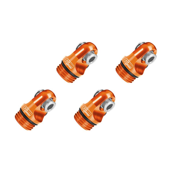 Aluminum 7075-T6 ALLOY SHOCK CAP FOR Vanquish 1/10 H10 Optic Kit Rock Crawler Kit-VPS09027 Upgrades - Orange