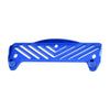 Tamiya Lunch Box Aluminum Front Bumper Mount - 1Pc Set Blue