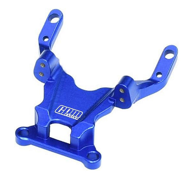 Aluminum 7075 Alloy Front Bulkhead For LOSI 1/24 Micro-B 2WD Buggy RTR-LOS00007 Upgrade Parts - Blue