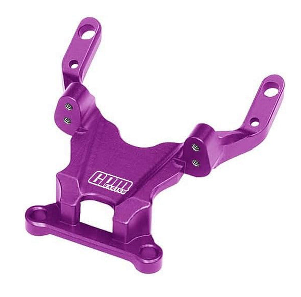 Aluminum 7075 Alloy Front Bulkhead For LOSI 1/24 Micro-B 2WD Buggy RTR-LOS00007 Upgrade Parts - Purple