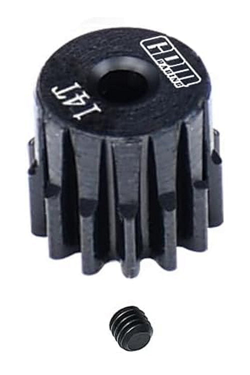 40Cr Steel Pinion Gear 14T 0.5M 2mm Shaft For LOSI 1/24 Micro-B 2WD Buggy RTR-LOS00007 Upgrade Parts