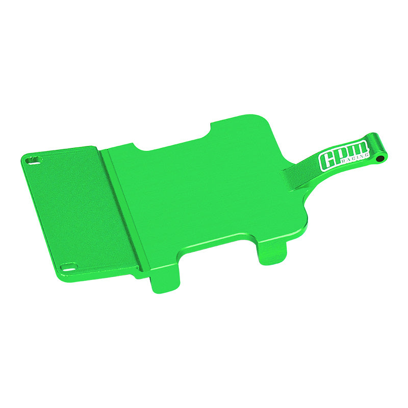 Aluminum 7075 Alloy Electronics And Receiver Mounting Plate For LOSI 1/24 Micro-B 2WD Buggy RTR-LOS00007 Upgrade Parts - Green
