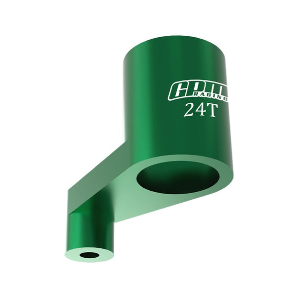 Aluminum 7075 Alloy 24T Servo Arm For LOSI 1/24 Micro-B 2WD Buggy RTR-LOS00007 Upgrades - Green
