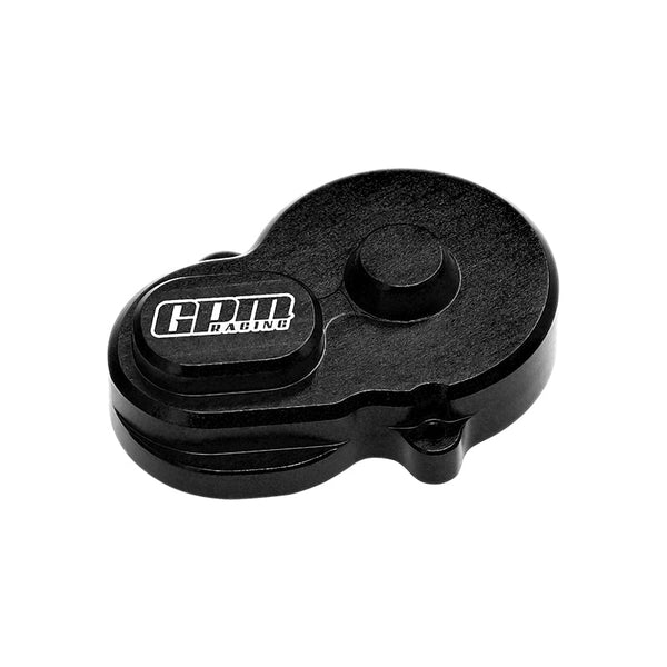 Aluminum 7075 Alloy Rear Main Gear Cover (Use With GPM Optional Motor Plate) For LOSI 1/24 Micro-B 2WD Buggy RTR-LOS00007 Upgrade Parts - Black
