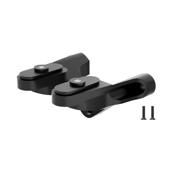 Aluminum 7075 Alloy Rear Wing Mount For LOSI 1:24 Micro-B 2WD Buggy RTR-LOS00007 / 1:28 Micro-T 2S 2WD RTR Stadium Truck-LOS-1392 Upgrades - Black