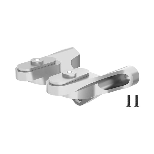 Aluminum 7075 Alloy Rear Wing Mount For LOSI 1:24 Micro-B 2WD Buggy RTR-LOS00007 / 1:28 Micro-T 2S 2WD RTR Stadium Truck-LOS-1392 Upgrades - Silver