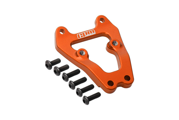 Losi 1/10 Lasernut U4 Tenacity LOS03028 Aluminium Front Bumper Support Frame - 7Pc Set Orange