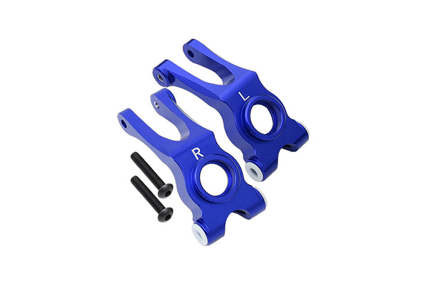 Aluminum Rear Knuckle Arm For Arrma  1:10 GRANITE / BIG ROCK 3S / BIG ROCK V3 3S / VORTEKS 3S - 1Pr Set Blue