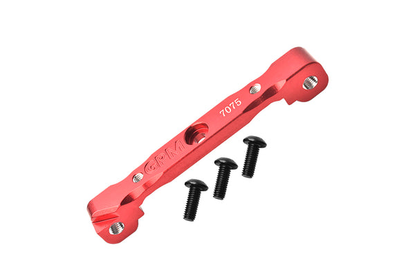 Aluminum 7075 Front Upper Suspension Mount For Arrma 1:8 KRATON / OUTCAST / TALION / TYPHON / NOTORIOUS / 1:7 INFRACTION / LIMITLESS / MOJAVE / FIRETEAM / FELONY Upgrade Parts - Red