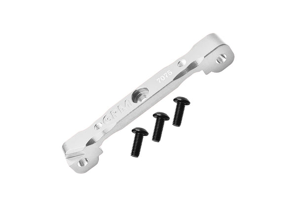Aluminum 7075 Front Upper Suspension Mount For Arrma 1:8 KRATON / OUTCAST / TALION / TYPHON / NOTORIOUS / 1:7 INFRACTION / LIMITLESS  / MOJAVE / FIRETEAM / FELONY Upgrade Parts - Silver