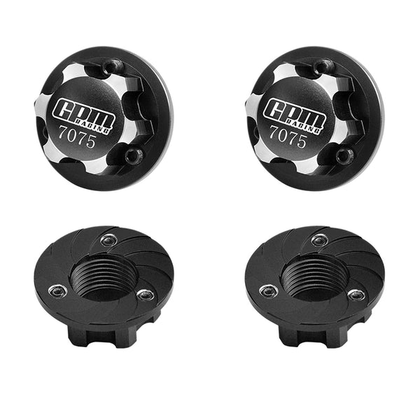 Aluminum 7075 Wheel Lock 17mm For Arrma 1:8 KRATON / NOTORIOUS / OUTCAST / TALION / KRATON EXB / TYPHON / KRATON V5 / NOTORIOUS V5 / 1:7 INFRACTION / FIRETEAM / LIMITLESS V2 / FELONY / MOJAVE - Black