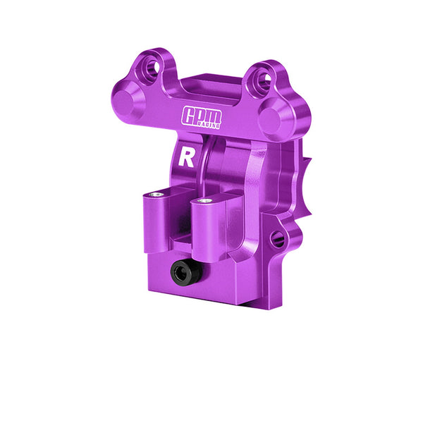 Aluminum 7075-T6 Alloy Rear Diff Cover For Arrma 1/16 Mini Kraton 3S DSC 4X4 RTR Brushless Speed Truck-ARA2508 Upgrades - Purple