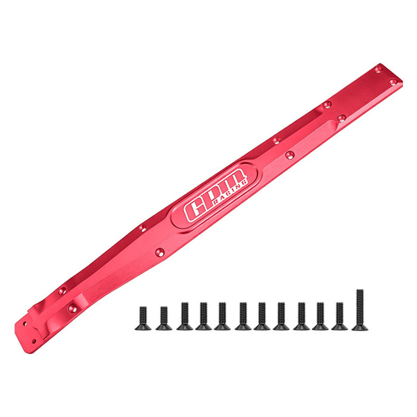Aluminum 7075-T6 Alloy Chassis Bash Bar For Arrma 1/16 Mini Kraton 3S Speed Truck-ARA2508 Upgrades - Red
