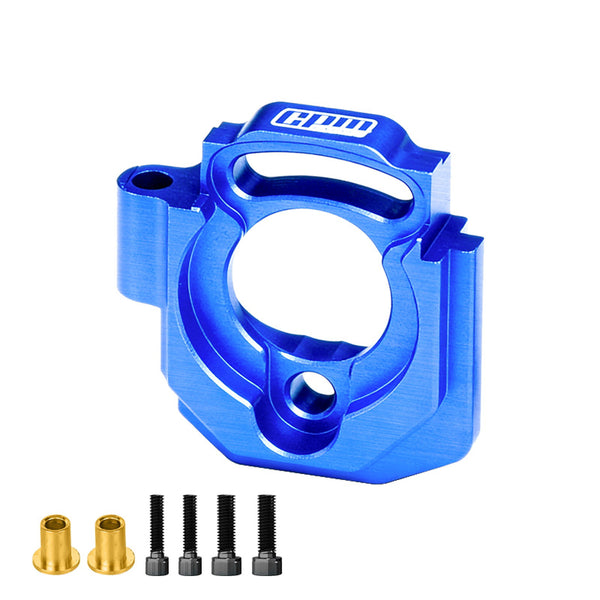 Aluminum 7075-T6 Alloy Adjustable Motor Mount For Arrma 1/16 Mini Kraton 3S Speed Truck-ARA2508 Upgrades - Blue