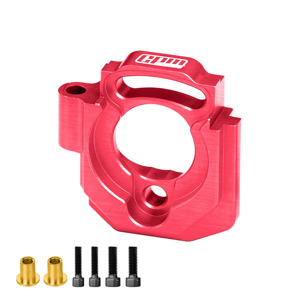 Aluminum 7075-T6 Alloy Adjustable Motor Mount For Arrma 1/16 Mini Kraton 3S Speed Truck-ARA2508 Upgrades - Red