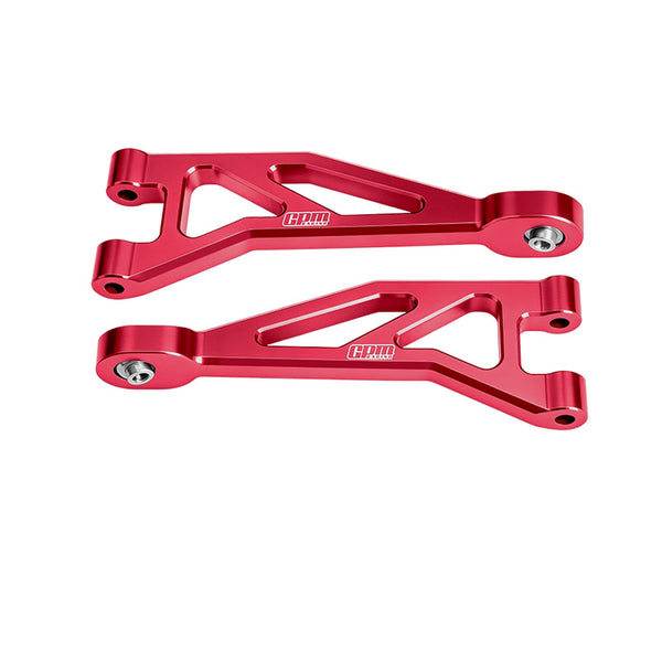 Aluminum 7075-T6 Alloy Rear Upper Suspension Arms For Arrma 1/16 Mini Kraton 3S Speed Truck-ARA2508 Upgrades - Red