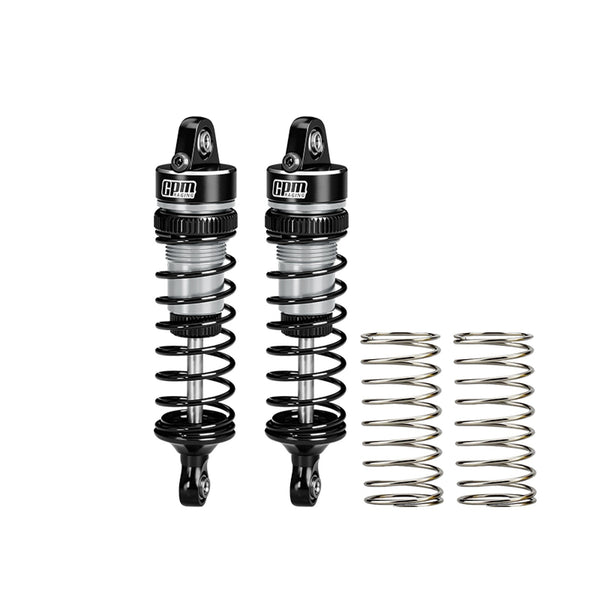 Aluminum Alloy Front Shock Absorbers 62mm For Arrma 1/16 Mini Kraton 3S Speed Truck-ARA2508 Upgrades - Silver