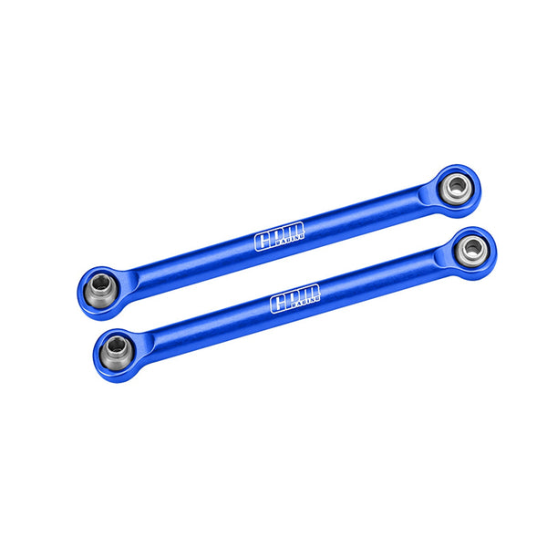 Aluminum 7075-T6 Alloy Front Steering Toe Links For Arrma 1/16 Mini Kraton 3S Speed Truck-ARA2508 Upgrades - Blue