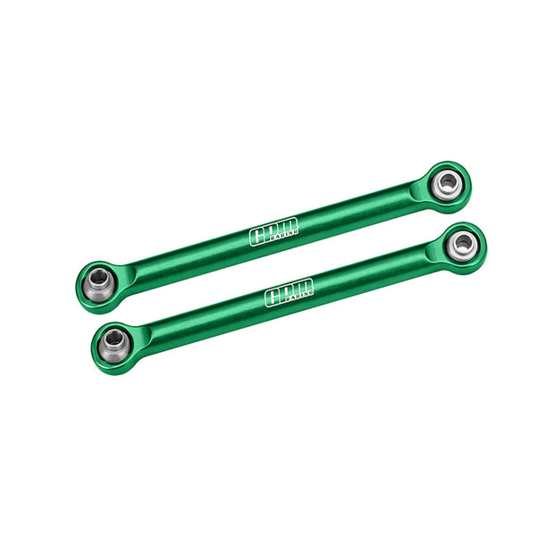 Aluminum 7075-T6 Alloy Front Steering Toe Links For Arrma 1/16 Mini Kraton 3S Speed Truck-ARA2508 Upgrades - Green