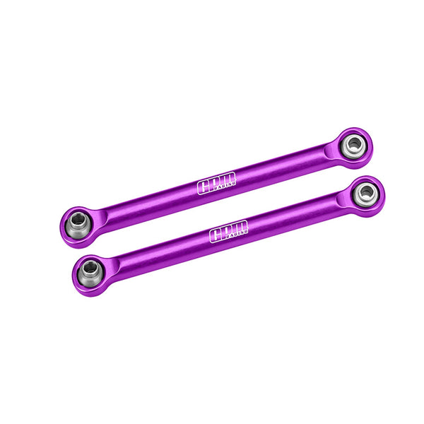 Aluminum 7075-T6 Alloy Front Steering Toe Links For Arrma 1/16 Mini Kraton 3S Speed Truck-ARA2508 Upgrades - Purple