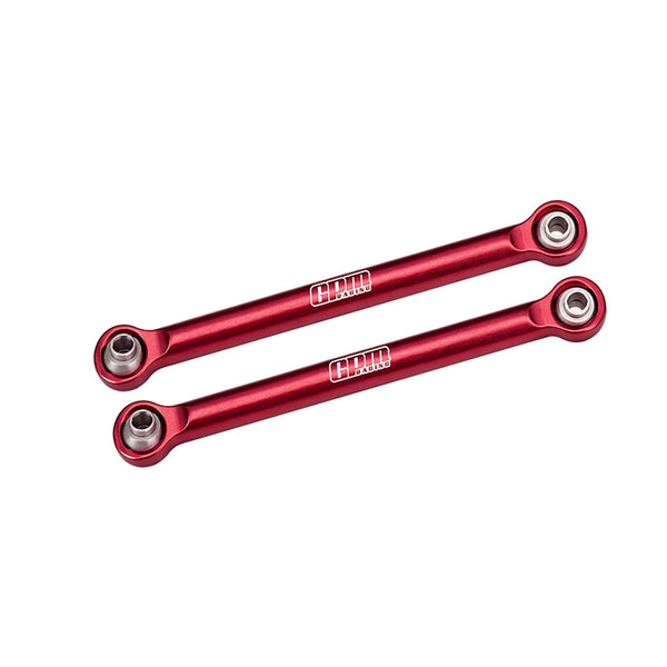 Aluminum 7075-T6 Alloy Front Steering Toe Links For Arrma 1/16 Mini Kraton 3S Speed Truck-ARA2508 Upgrades - Red