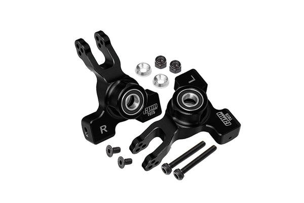 Arrma 1/10 KRATON 4S BLX Aluminum Rear Knuckle Arm - 2Pc Set Black