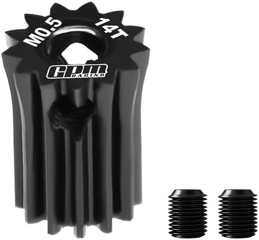 40Cr Steel Motor Gear 14T (Module:0.5mm, Motor Tooth Diameter:2.2mm)