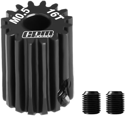40Cr Steel Motor Gear 16T (Module:0.5mm, Motor Tooth Diameter:2.2mm)