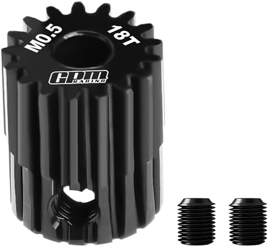 40Cr Steel Motor Gear 18T (Module:0.5mm, Motor Tooth Diameter:2.2mm)