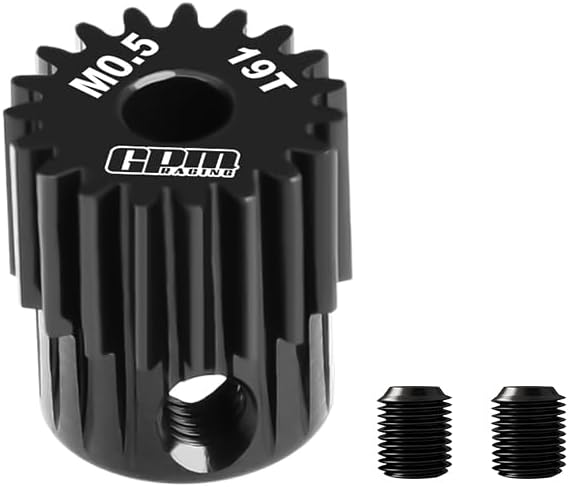40Cr Steel Motor Gear 19T (Module:0.5mm, Motor Tooth Diameter:2.2mm)