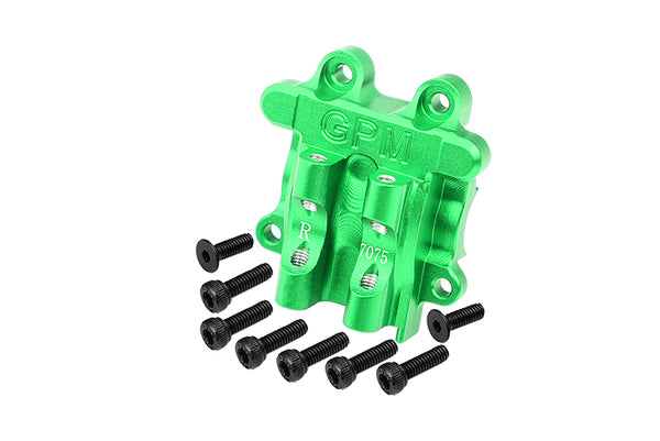 Aluminum 7075 Rear Diff Cover For Arrma 1/18 GRANITE GROM MEGA 380 Brushed 4X4 Monster Truck ARA2102 Upgrade Parts - Green