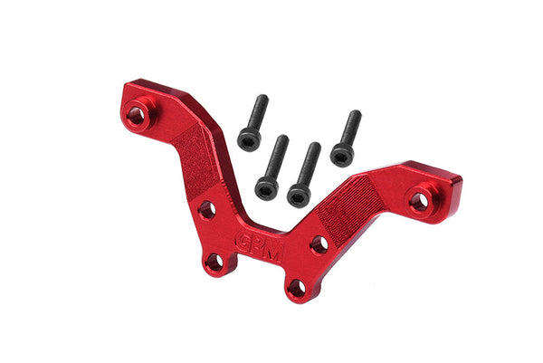 Aluminum 7075 Alloy Front Damper Plate For Arrma 1/18 ARA2106 TYPHON GROM MEGA 380 Brushed 4X4 Small Scale Buggy Upgrade Parts - Red