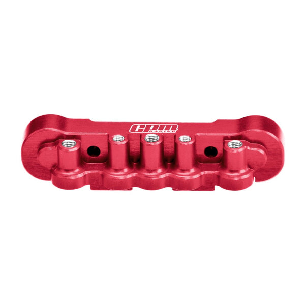 Aluminum 7075 Alloy Front Lower Suspension Mount For Arrma 1:8 KRATON 6S EXB / KRATON 6S V6 / 1:7 FIRETEAM 6S Upgrade Parts - Red