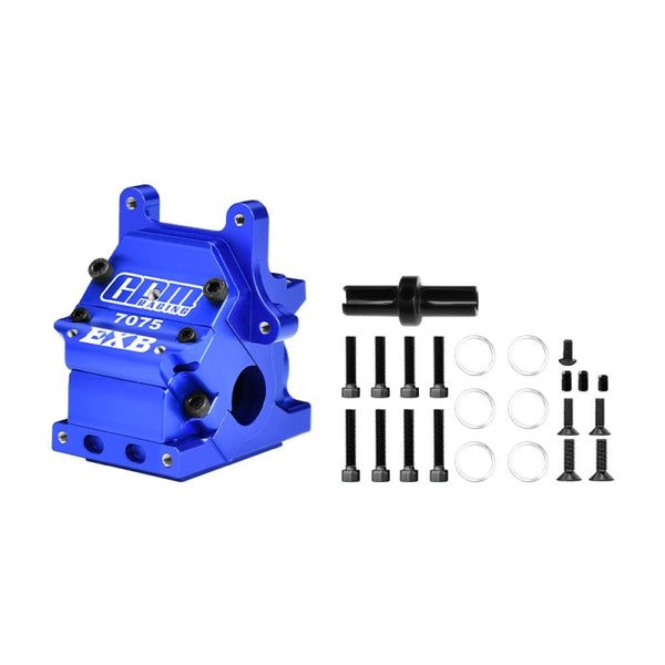 Aluminum 7075-T6 Alloy Front Or Rear Gear Box For Arrma 1:8 KRATON 6S / TALION / OUTCAST / TYPHON / NOTORIOUS / 1:7 MOJAVE 6S / BIG ROCK / INFRACTION / 1/:0 SENTON - Blue