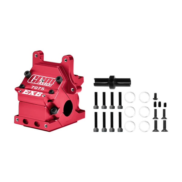 Aluminum 7075-T6 Alloy Front Or Rear Gear Box For Arrma 1:8 KRATON 6S / TALION / OUTCAST / TYPHON / NOTORIOUS / 1:7 MOJAVE 6S / BIG ROCK / INFRACTION / 1/:0 SENTON - Red