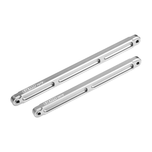 Aluminum 7075 Alloy Center Brace Bar ARA320762 + ARA320763 For Arrma 1/8 KRATON 6S EXB V6 Speed Truck Upgrades - Silver