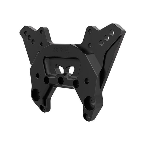 Aluminum 7075 Alloy Front Shock Tower For Arrma 1:8 KRATON 6S EXB V6 / KRATON 6S EXB V2 / KRATON 6S V6 / NOTORIOUS 6S V6 Speed Truck Upgrades - Black