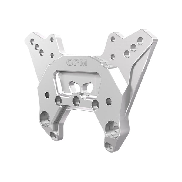 Aluminum 7075 Alloy Front Shock Tower For Arrma 1:8 KRATON 6S EXB V6 / KRATON 6S EXB V2 / KRATON 6S V6 / NOTORIOUS 6S V6 Speed Truck Upgrades - Silver