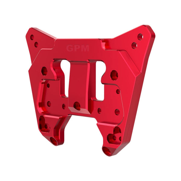 Aluminum 7075 Alloy Rear Shock Tower For Arrma 1:8 KRATON 6S EXB V6 / KRATON 6S EXB V2 / KRATON 6S V6 / NOTORIOUS 6S V6 Speed Truck Upgrades - Red