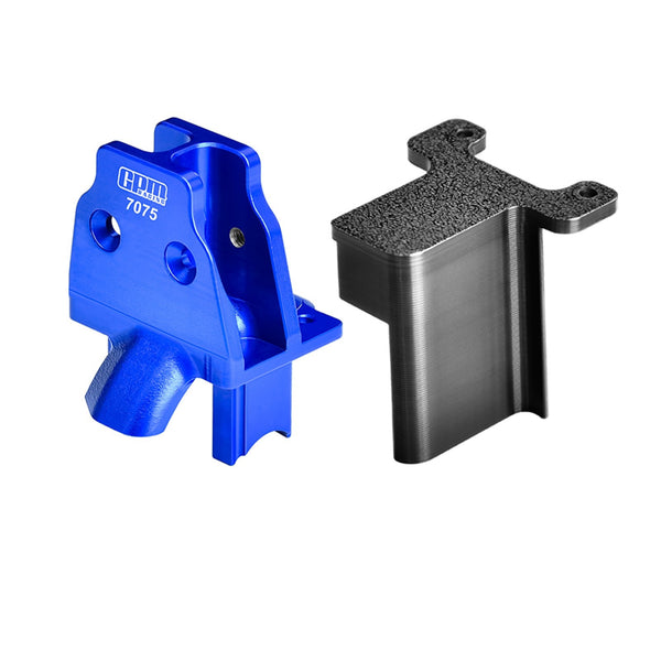 Aluminum 7075-T6 Alloy Center Diff Gear Cover For Arrma 1:8 KRATON 6S EXB / KRATON V6 / NOTORIOUS 6S V6 Upgrades - Blue